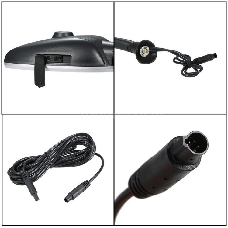 Σετ καταγραφικού καθρέφτη μοτοσυκλέτας Full-HD IP68 Οθόνη 2.7 με 2 κάμερες