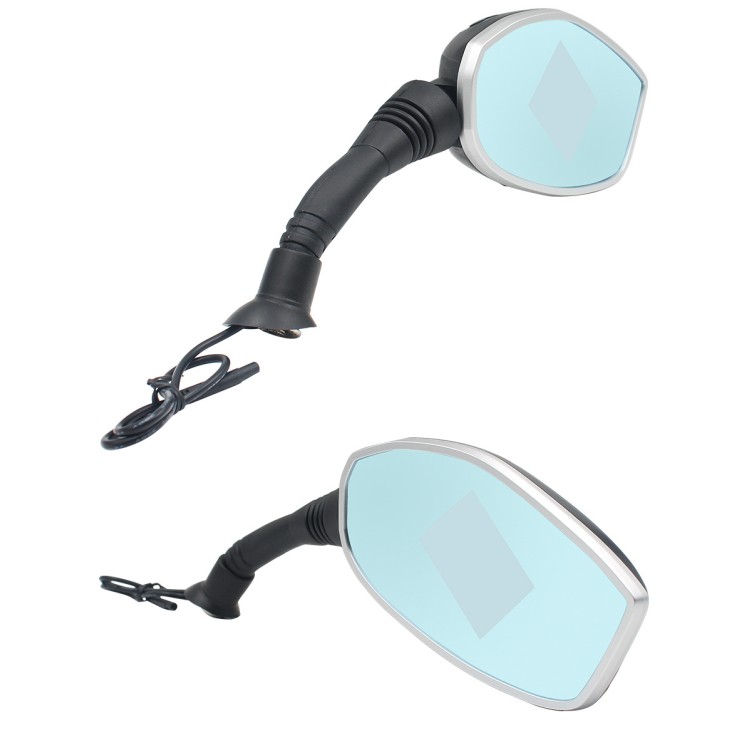 Σετ καταγραφικού καθρέφτη μοτοσυκλέτας Full-HD IP68 Οθόνη 2.7 με 2 κάμερες