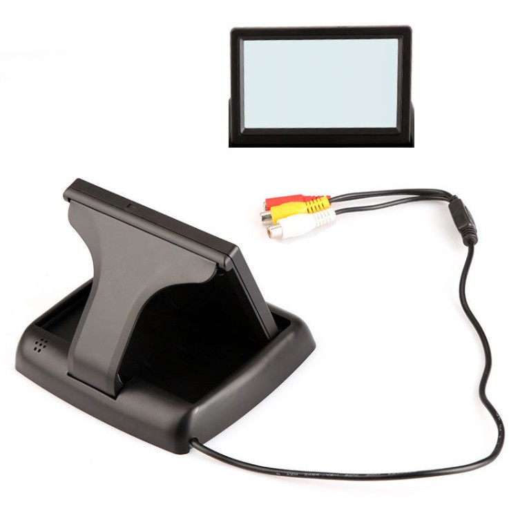 Οθόνη μόνιτορ & κάμερα οπισθοπορείας με 8 Led αυτοκινήτου