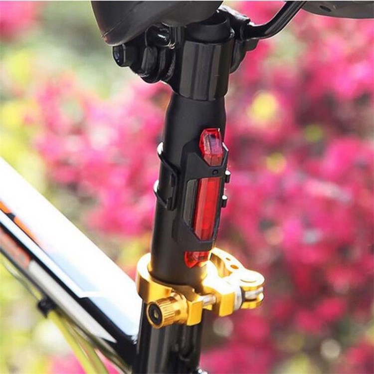 Επαναφορτιζόμενο σούπερ φωτεινό φως ποδήλατου με 5 Led