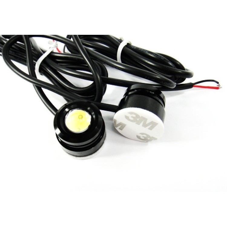 Led 2 x 3w υψηλής ισχύος DRL φώς ημέρας αυτοκινήτων