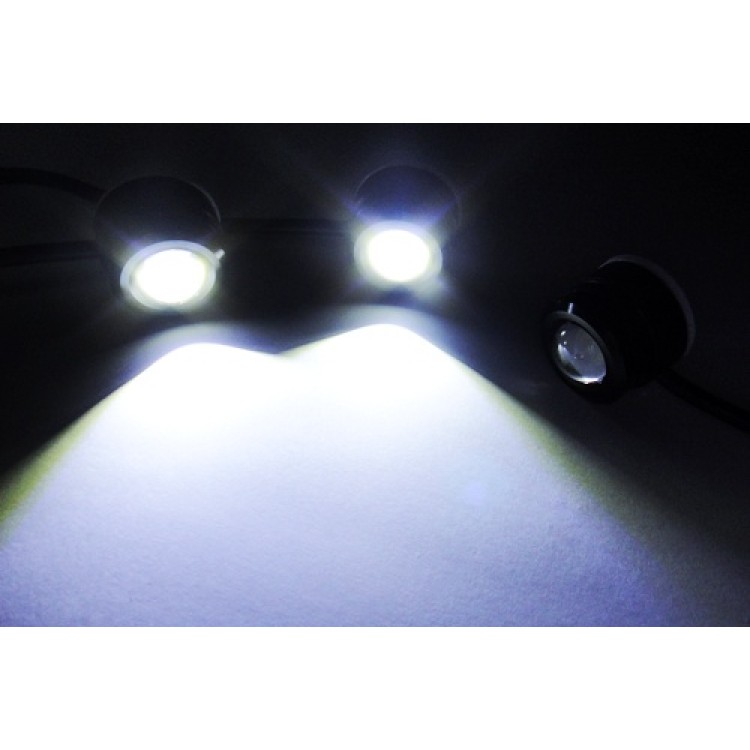 Led 2 x 3w υψηλής ισχύος DRL φώς ημέρας αυτοκινήτων