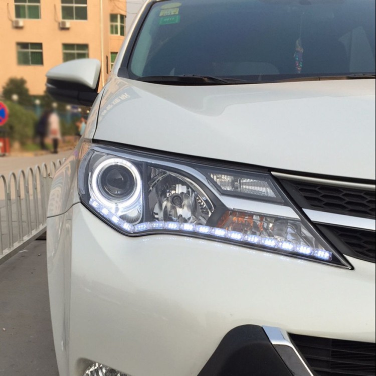 Φώτα ημέρας led Crystal λευκό & πορτοκαλί υψηλής ποιότητας