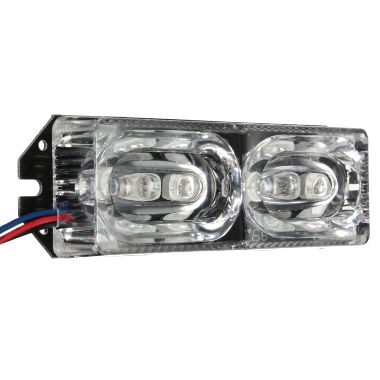 6 Led Strobe φρένων σούπερ φωτεινά μοτοσυκλέτας - οχημάτων 12V