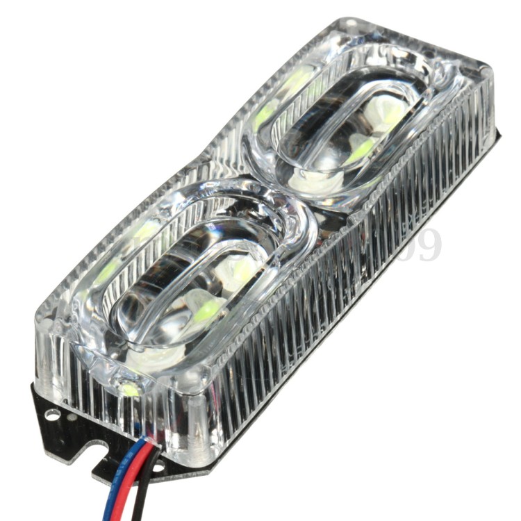 6 Led Strobe φρένων σούπερ φωτεινά μοτοσυκλέτας - οχημάτων 12V