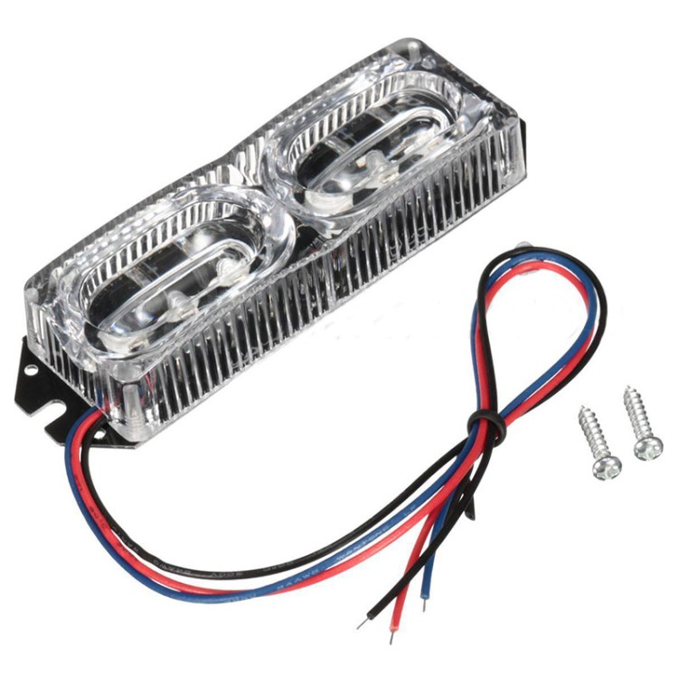 6 Led Strobe φρένων σούπερ φωτεινά μοτοσυκλέτας - οχημάτων 12V