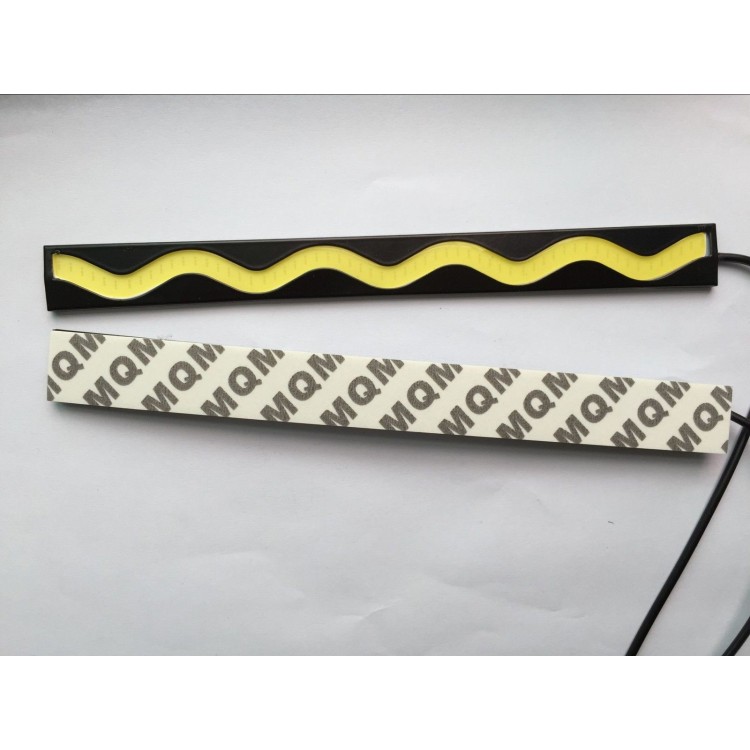 Led φώτα ημέρας 2x6w zik-zak αδιάβροχα