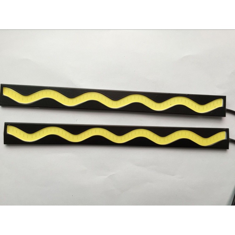 Led φώτα ημέρας 2x6w zik-zak αδιάβροχα