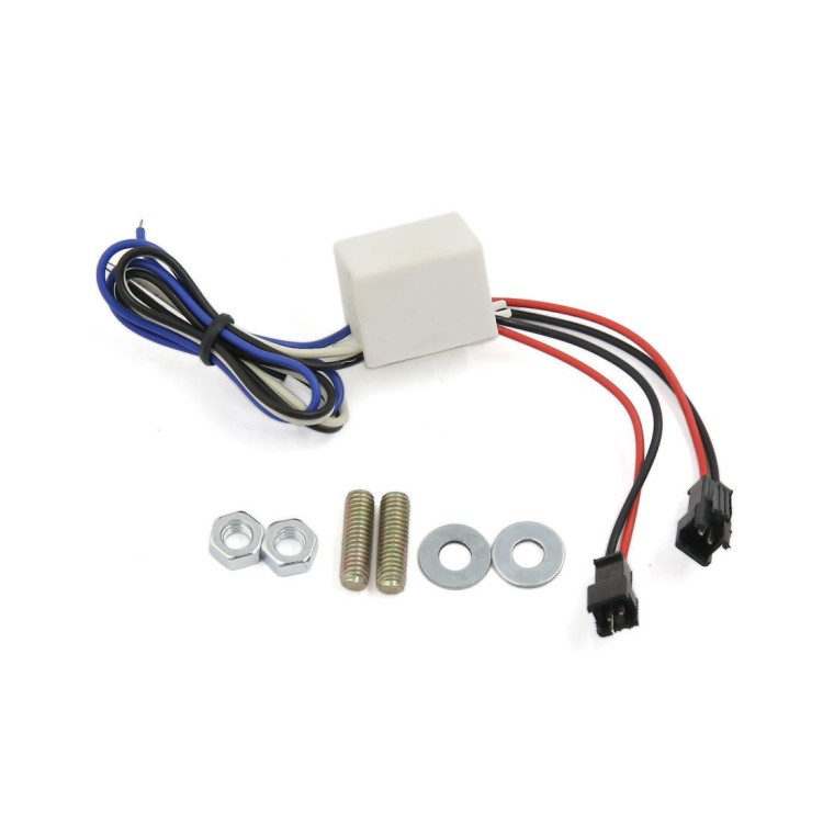 Ζεύγος Led strobe 12v μοτοσυκλέτας σε Λευκό η Πορτοκαλί