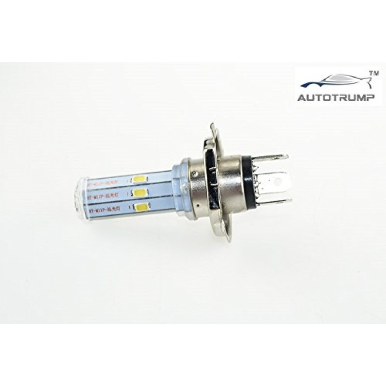 H4 LED Λάμπα μοτοσυκλέτας 5W με multi color στο εμπρός μέρος