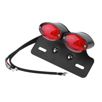 Διπλό πίσω φανάρι Led μοτοσικλέτας Universal