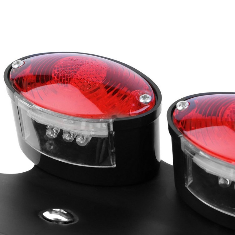 Διπλό πίσω φανάρι Led μοτοσικλέτας Universal