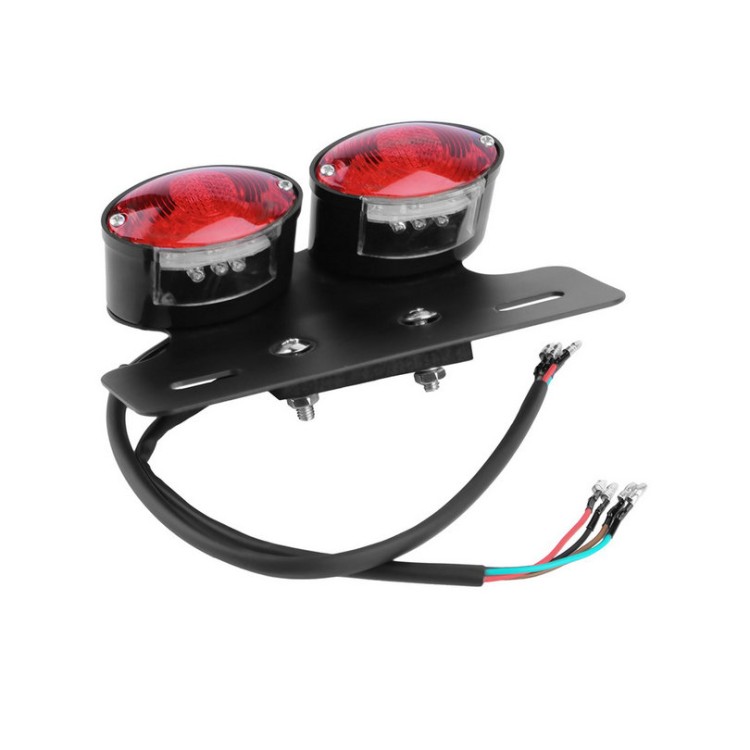 Διπλό πίσω φανάρι Led μοτοσικλέτας Universal