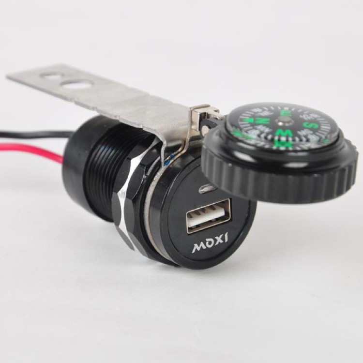 Φορτιστής κιτ παροχής ρεύματος USB Μοτοσυκλέτας-Σκάφος