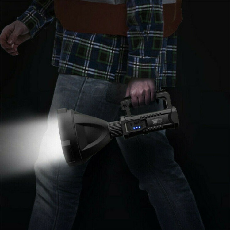 Επαναφορτιζόμενος φακός LED P50 μεγάλων αποστάσεων με βάση W591