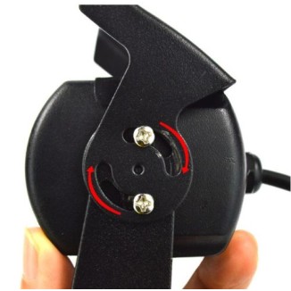 Κάμερα CCD οπισθοπορείας στάθμευσης Λεωφορείων Φορτηγών 18 Led