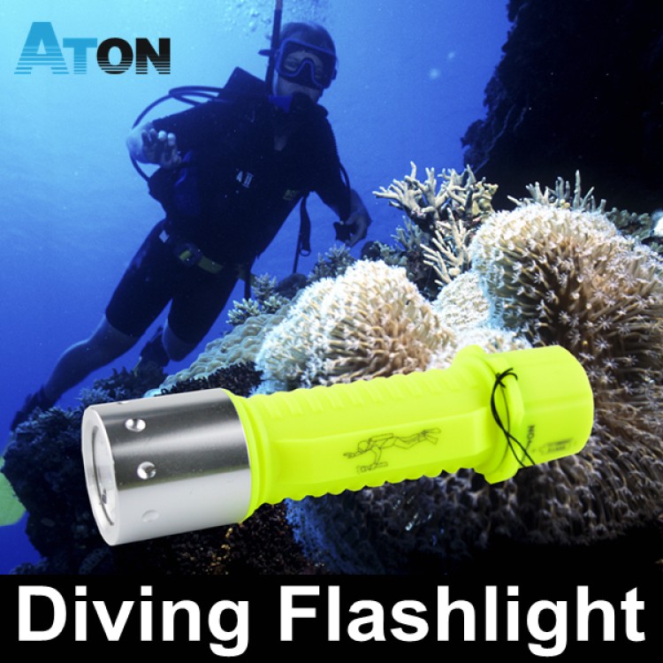 Φακός καταδύσεως Led 1600 Lm 25 μέτρα βάθος