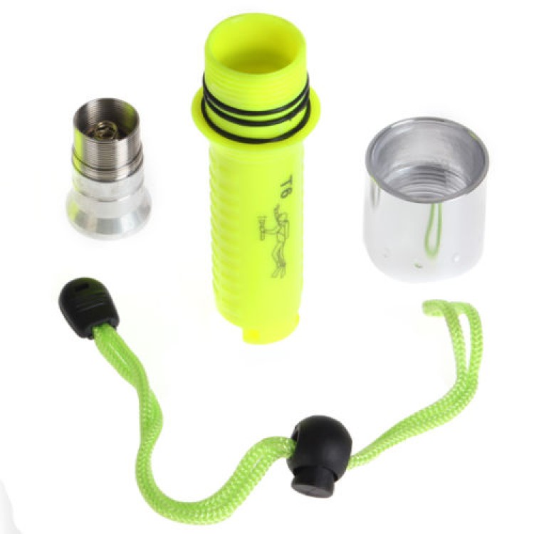 Φακός καταδύσεως Led 1600 Lm 25 μέτρα βάθος