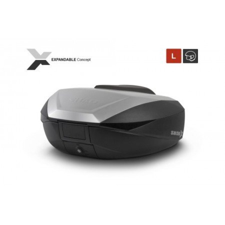 Shad SH59X Expandable Βαλίτσα, Μπαγκαζιέρα Μοτοσυκλέτας