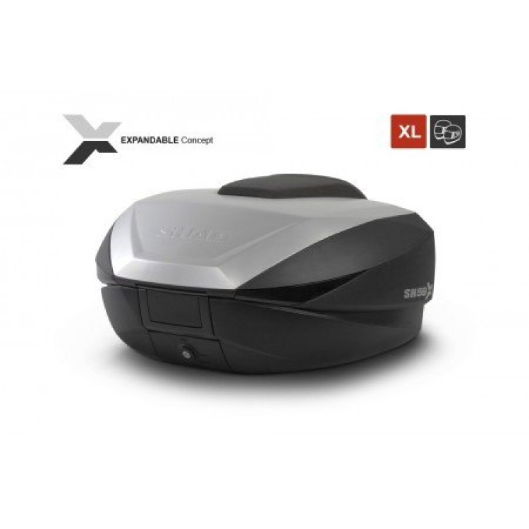 Shad SH59X Expandable Βαλίτσα, Μπαγκαζιέρα Μοτοσυκλέτας