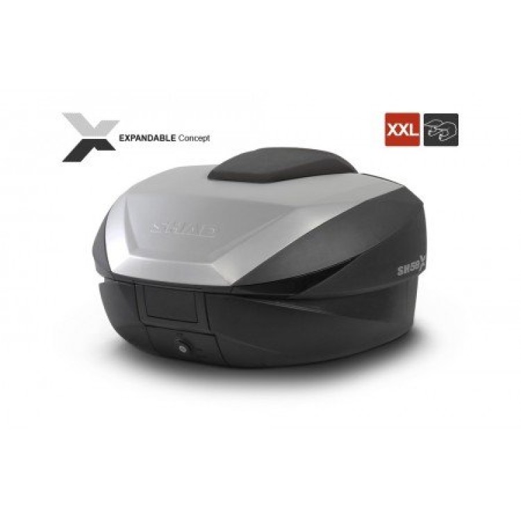 Shad SH59X Expandable Βαλίτσα, Μπαγκαζιέρα Μοτοσυκλέτας