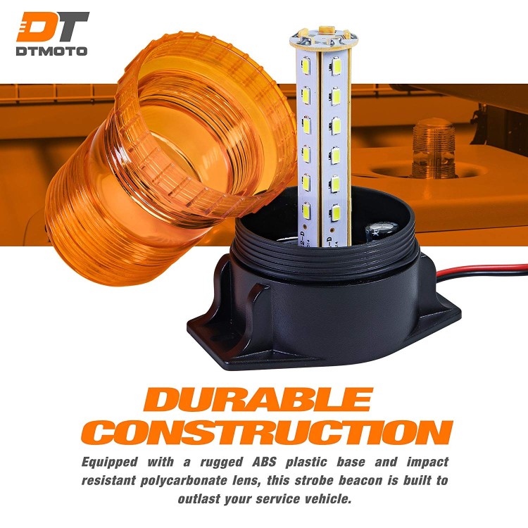 Μικρός φάρος 30 Led 12/24V με σούπερ φωτεινότητα 15W