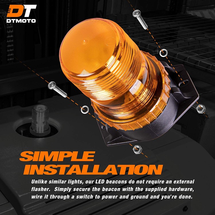 Μικρός φάρος 30 Led 12/24V με σούπερ φωτεινότητα 15W