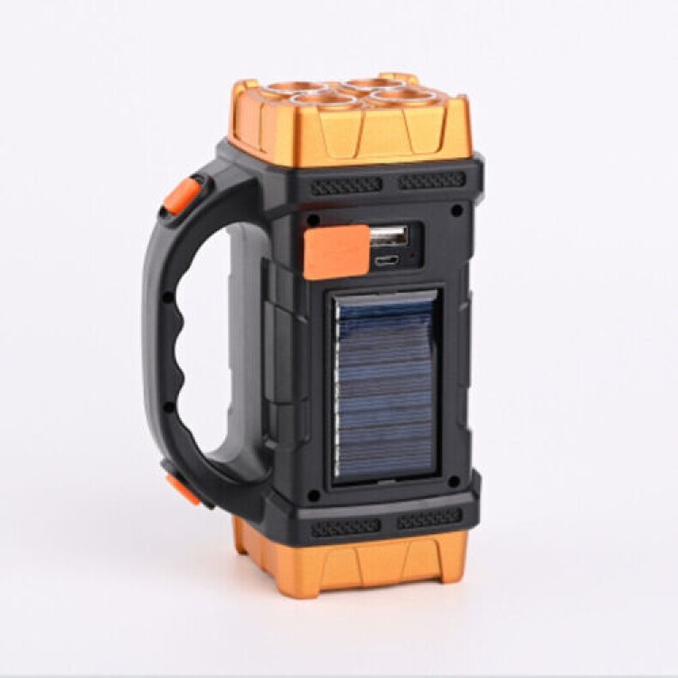Ηλιακός επαναφορτιζόμενος φακός φανάρι κάμπινγκ