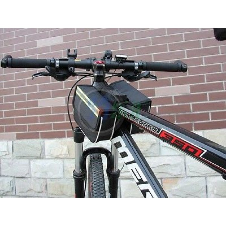 Τσαντάκι Ποδηλάτου με θήκη κινητού τηλεφώνου & Reflex