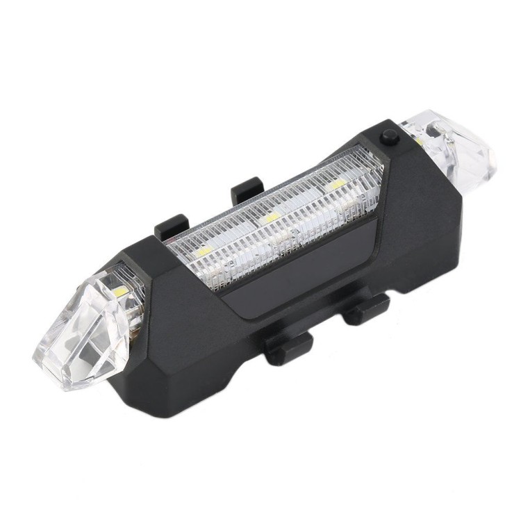 Επαναφορτιζόμενο σούπερ φωτεινό φως ποδήλατου με 5 Led