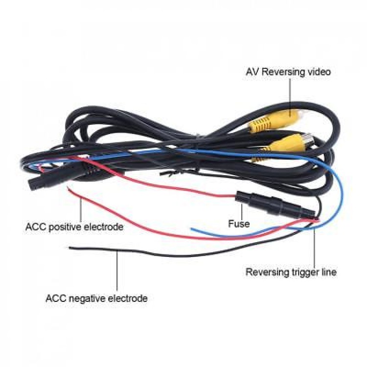 Οθόνη μόνιτορ LCD 7 TFT 12/24V με ασύρματη κάμερα νυχτερινής όρασης φορτηγού
