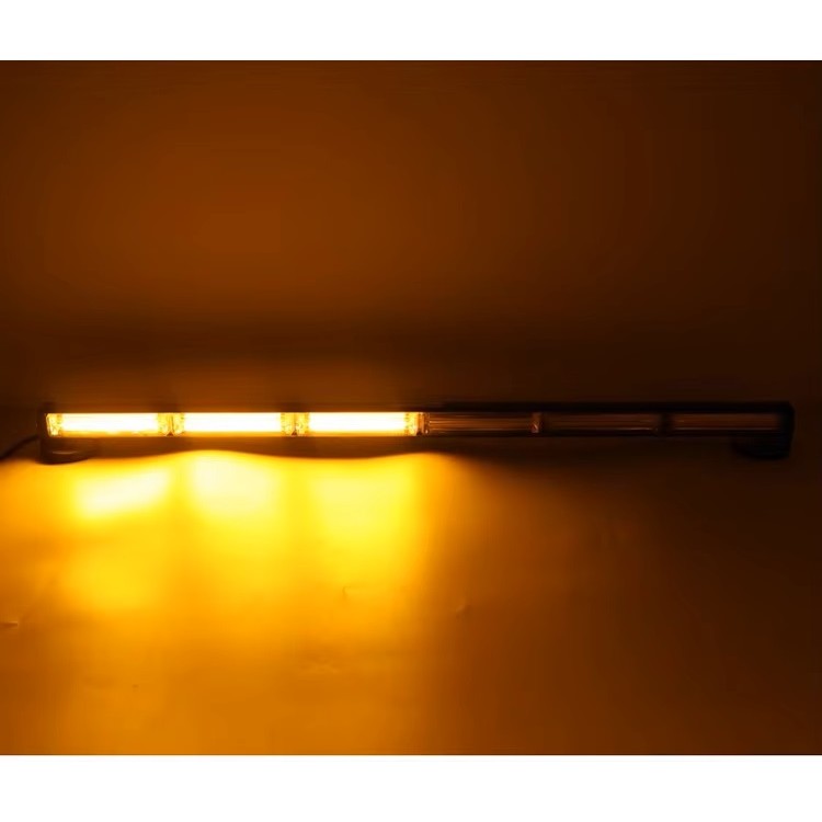 Πορτοκαλί μπάρα φάρος COB LED 12-24v 120cm 288w