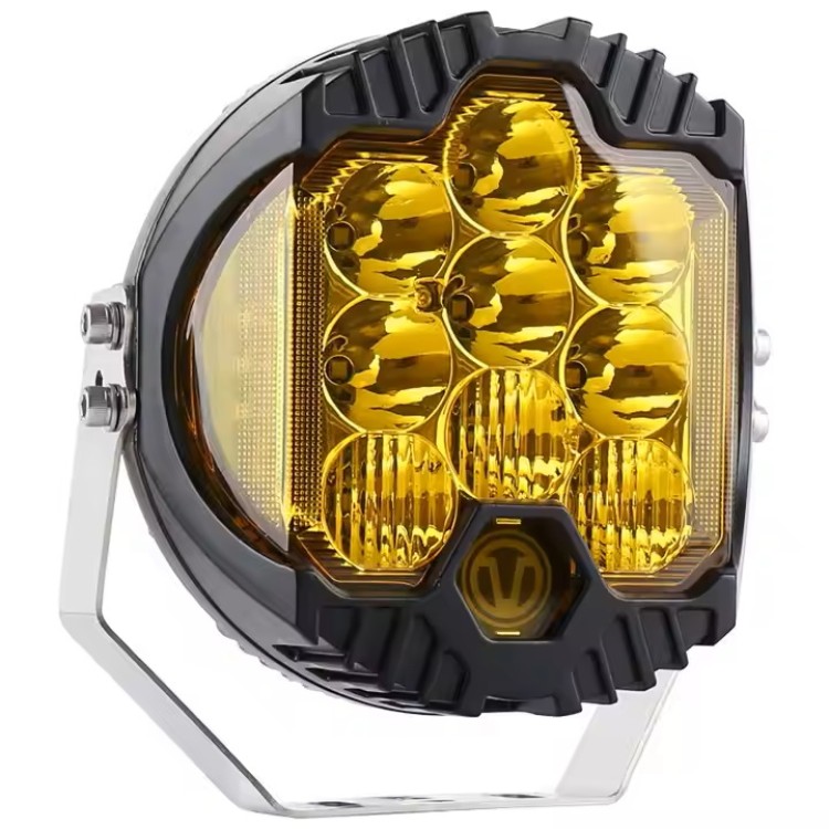 Σετ Κίτρινοι Προβολείς Off-Road 5” 90W 12-24V Cree Led