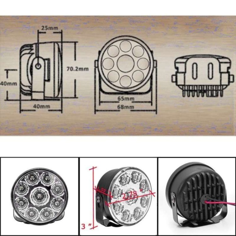 Led προβολάκια φώτα ημέρας