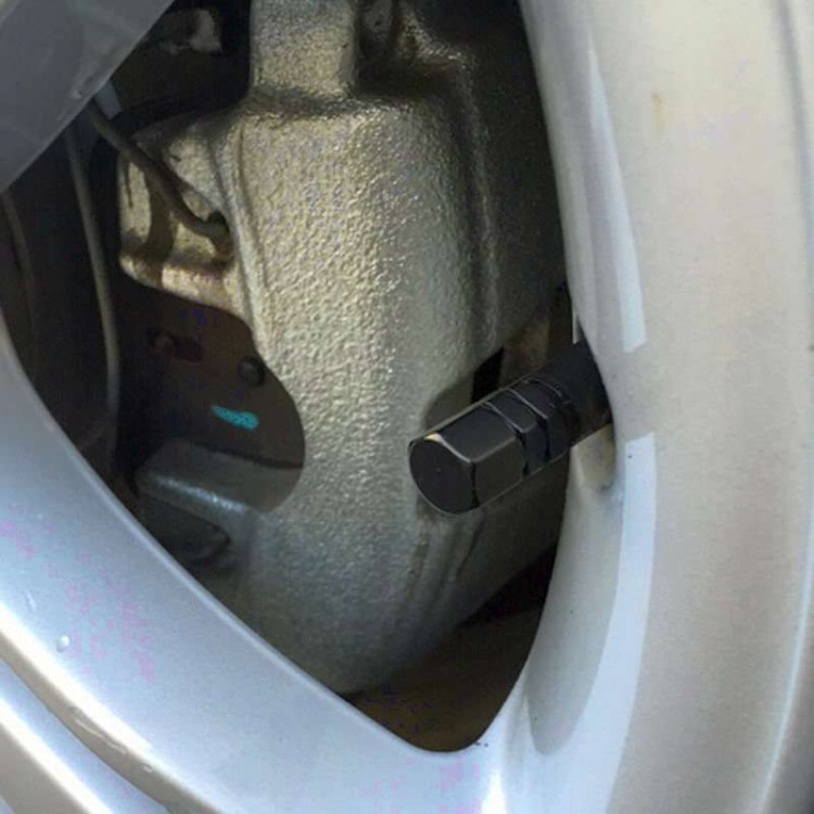 Αλουμινίου σετ καπάκια για βαλβίδες 4τμχ