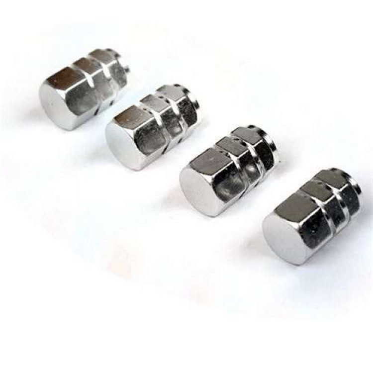 Αλουμινίου σετ καπάκια για βαλβίδες 4τμχ