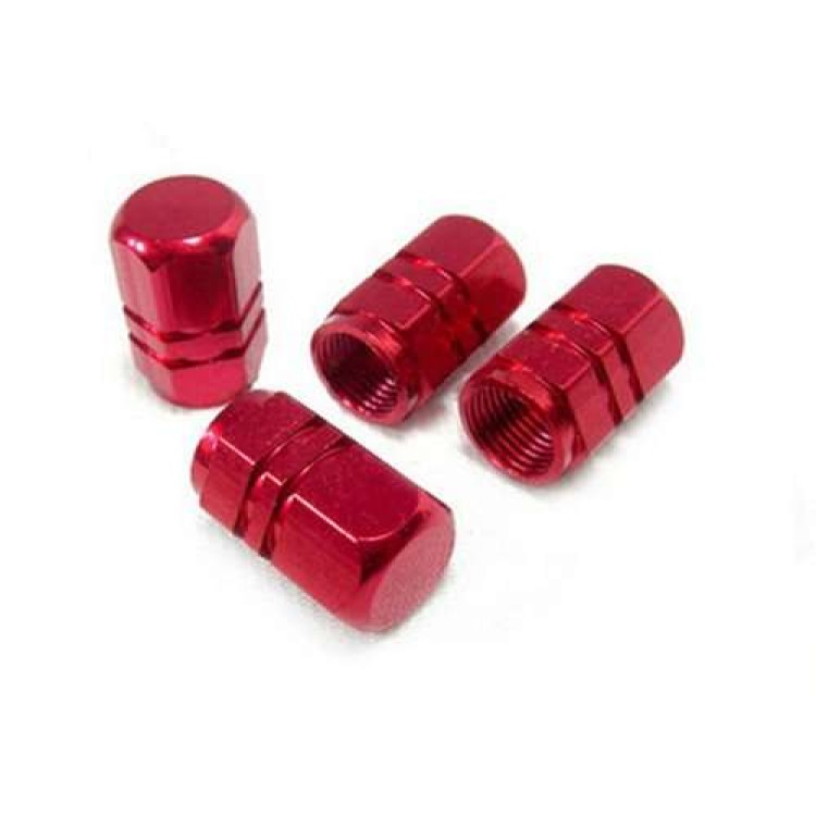 Αλουμινίου σετ καπάκια για βαλβίδες 4τμχ