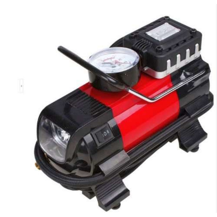 Φορητή μεταλλική αντλία 12v υψηλής ποιότητας με Led φως