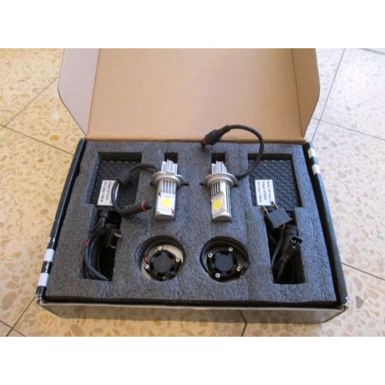Led H7 Cree  κιτ λάμπες 50w 1800Lm