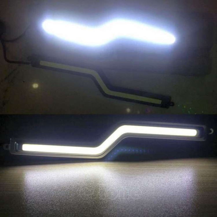 Led φώτα ημέρας σχήμα Z 6w με αυτοκόλλητα 3M