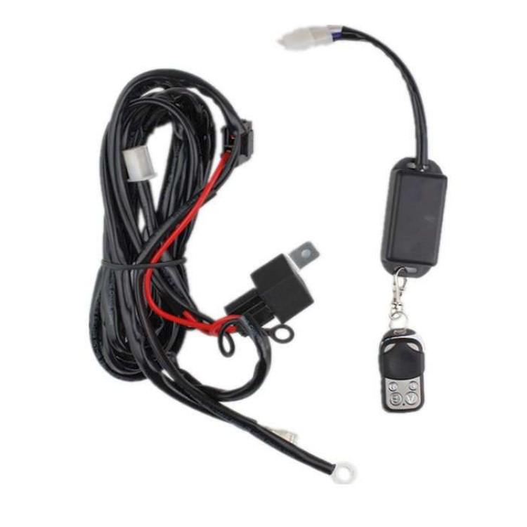 Καλωδίωσης Κιτ 12V 40A διακόπτης ασύρματης λειτουργίας on-off & strobe