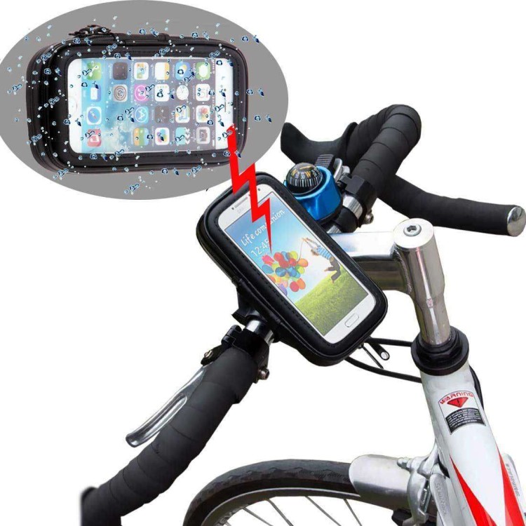 Αδιάβροχη βάση ποδηλάτου για κινητά αφής