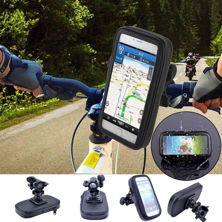 Αδιάβροχη βάση ποδηλάτου για κινητά αφής