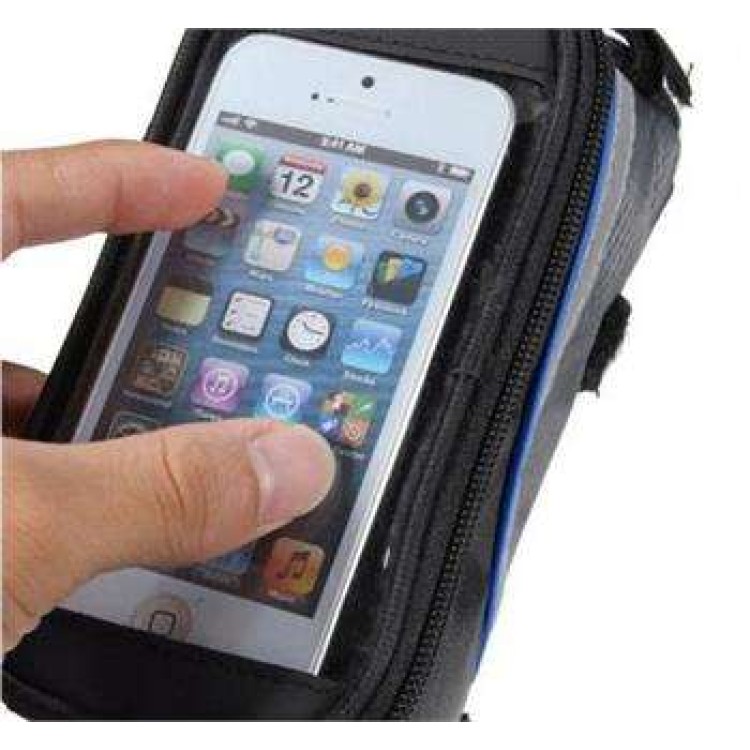 Αδιάβροχο Τσαντάκι Ποδηλάτου για Κινητά Αφής