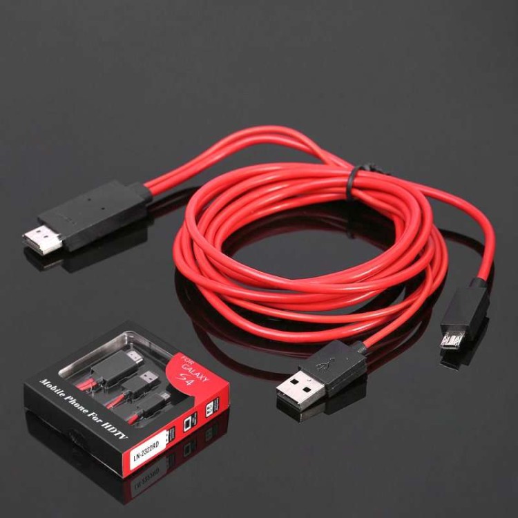 Καλώδιο MHL Micro USB-HDMI Samsung HDTV 2m