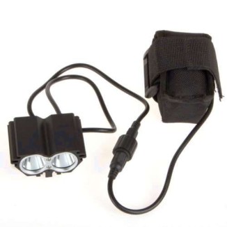 Φακός ποδηλάτου Led 5000 Lm + μπαταρία Li-ion 6400mAh