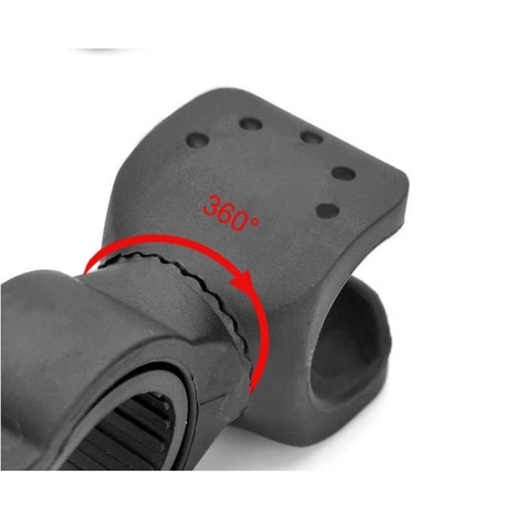 Περιστρεφόμενη βάση 360 μοιρών για φακό ποδήλατου