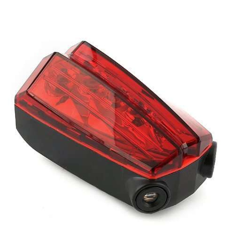 Ποδηλάτου πίσω κόκκινο φως Led-Laser