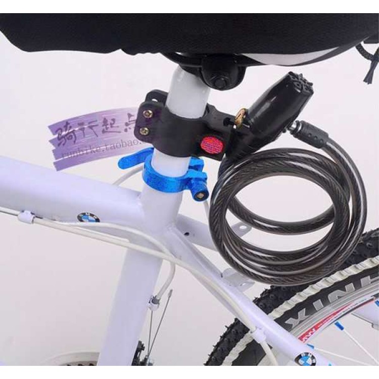 Κλειδαριά με συναγερμό και βάση 90db ποδηλάτου