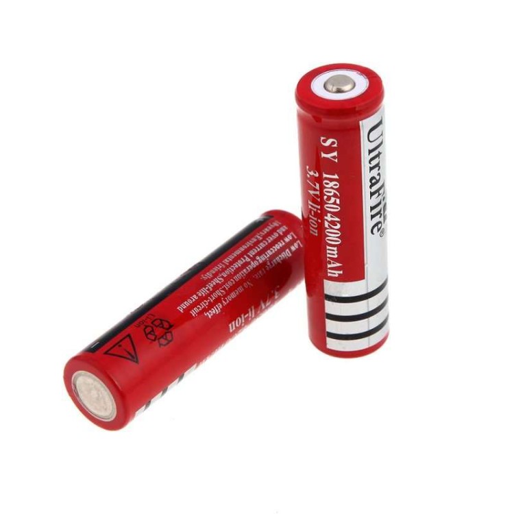 Μπαταρία Ultrafire 18650 3.7V 4200mAh Li-ion